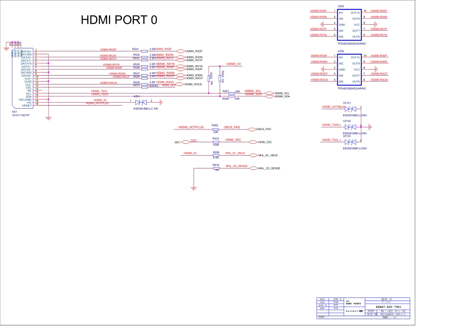 海信液晶电视8052主板电路原理图_B_HI3751V2DEMO_VER_B _ 16_ HDMI P.pdf_第1页