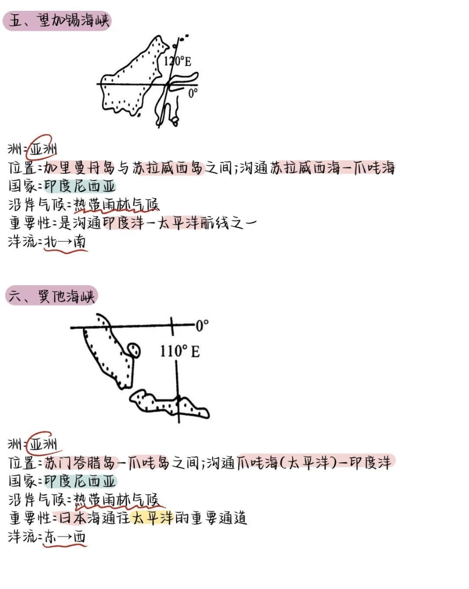 吃透这些地理稳上90！地理不好的同学刷到了就背一下吧地理 高中地理 知识点总结 每天跟我涨知识.pdf_第3页