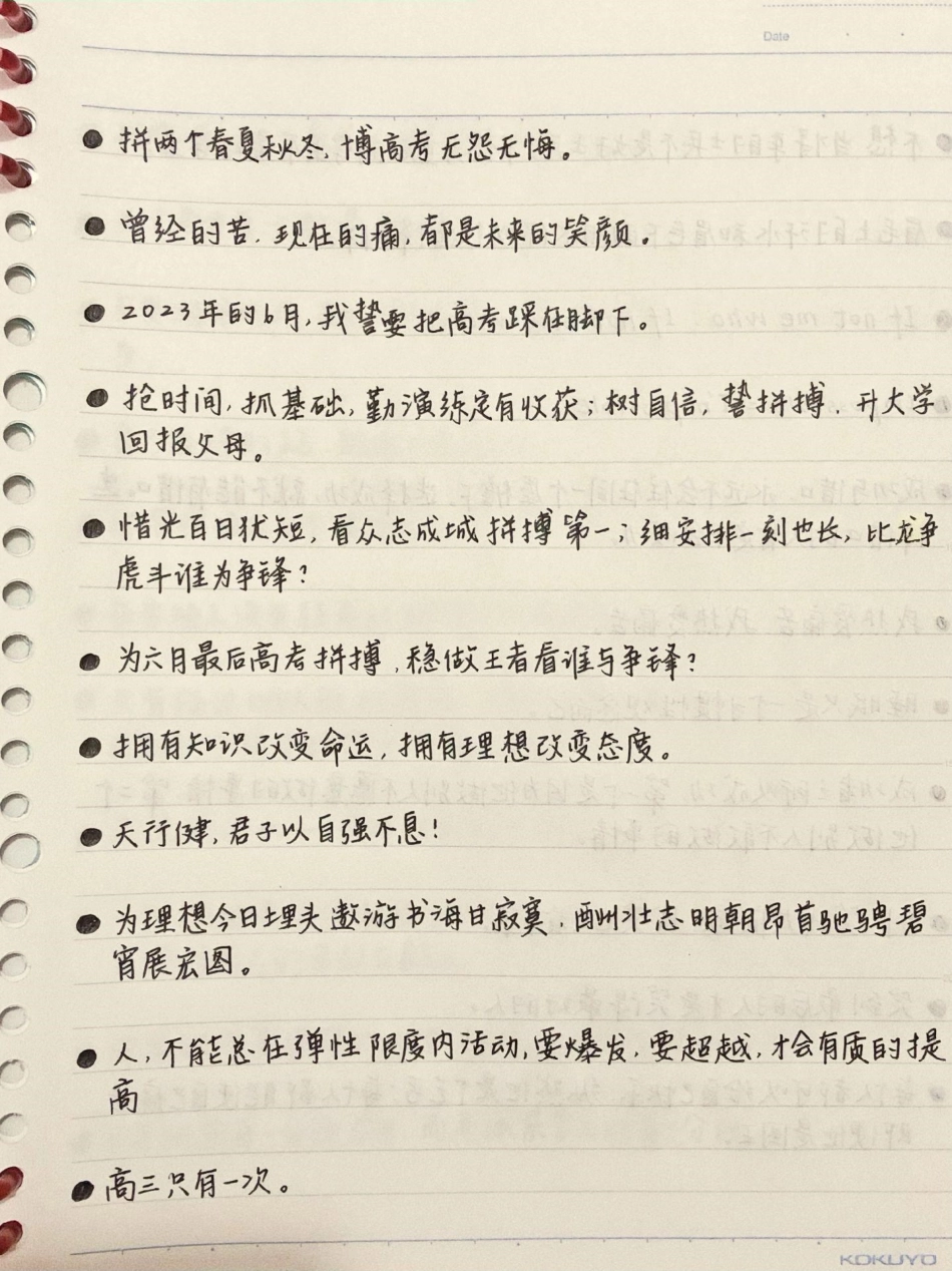 老高三对新高三的忠告！高三就一次，请你珍惜高三 高三加油 励志.pdf_第3页