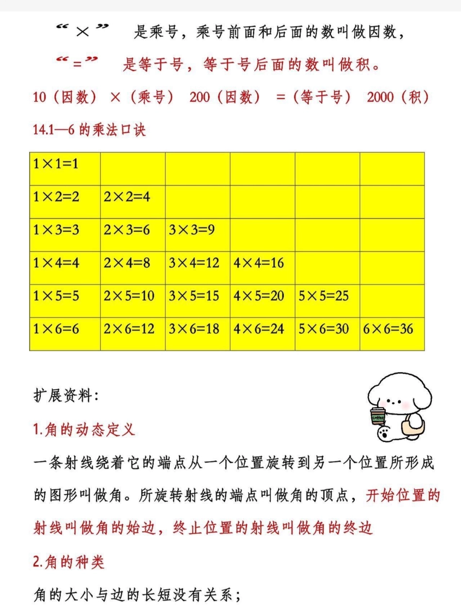 二年级上册数学重点知识点汇总。二年级上册数学课文重点知识，老师给大家整理出来了。有电子版可打印，家长快给孩子打印出来学习吧！！！一升二 二年级数学 学霸秘籍 知识点.pdf_第3页