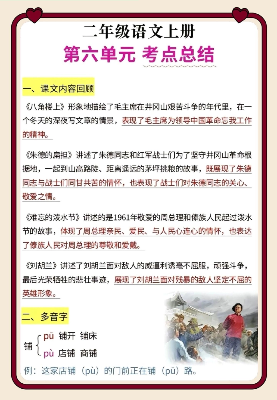 二年级上册语文第六单元知识点梳理。二年级上册语文 二年级 知识点总结 分享知识 必考考点.pdf_第2页