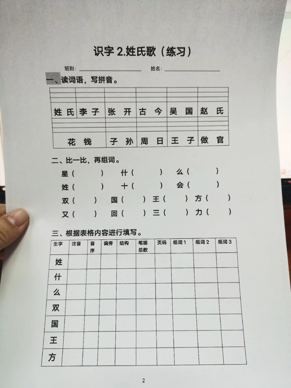 搞定这套一下每课一练 一年级妥了。开学一周啦！这套每课一练用起来，跟上老师节奏，学习事半功倍！ 语文 一年级语文 每课一练 知识分享.pdf_第2页