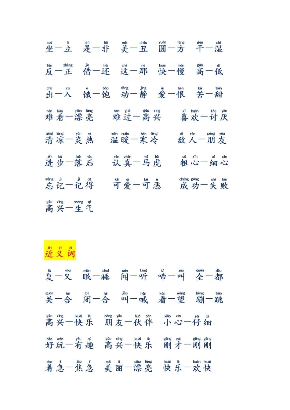 一二年级语文词语汇总一二年级语文感谢我要上热门.pdf_第2页