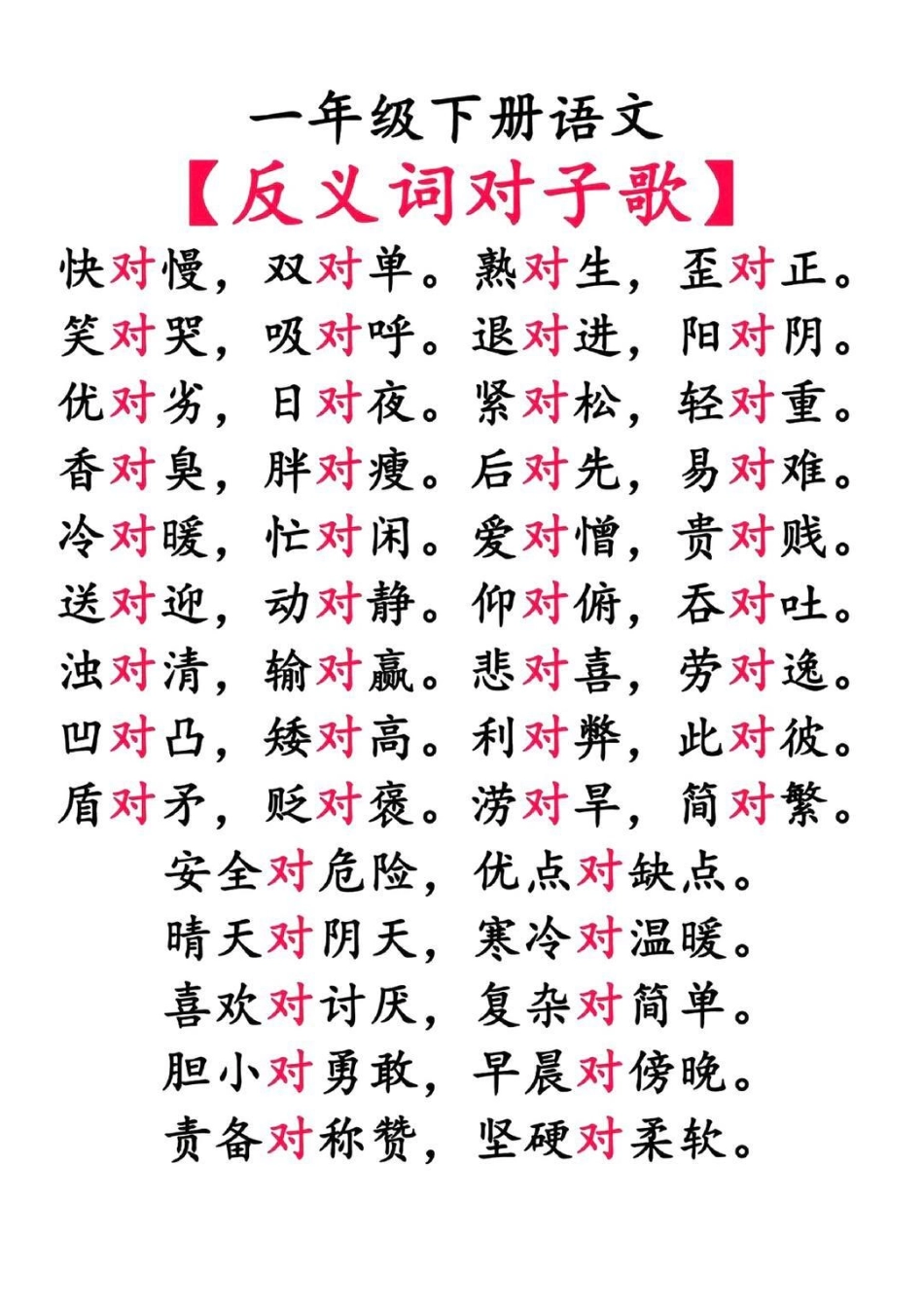 一年级 二年级 三年级 教育 潮流东方季 知识点总结 知识分享 作文素材.pdf_第2页