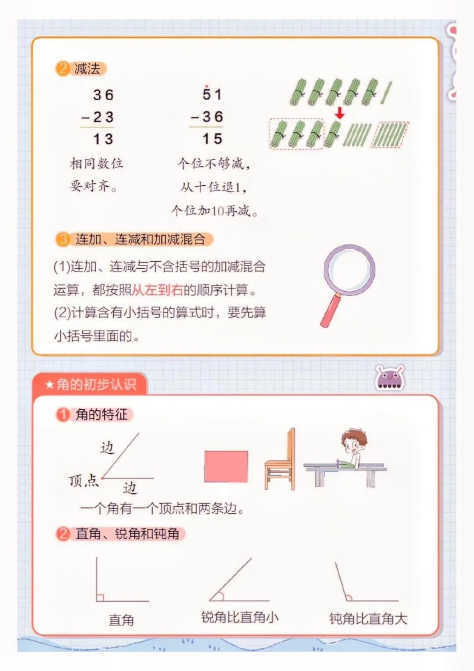 二年级数学上册知识点汇总。二年级数学上册知识点汇总二年级数学二年级数学上册暑假预习 学习资料分享.pdf_第3页