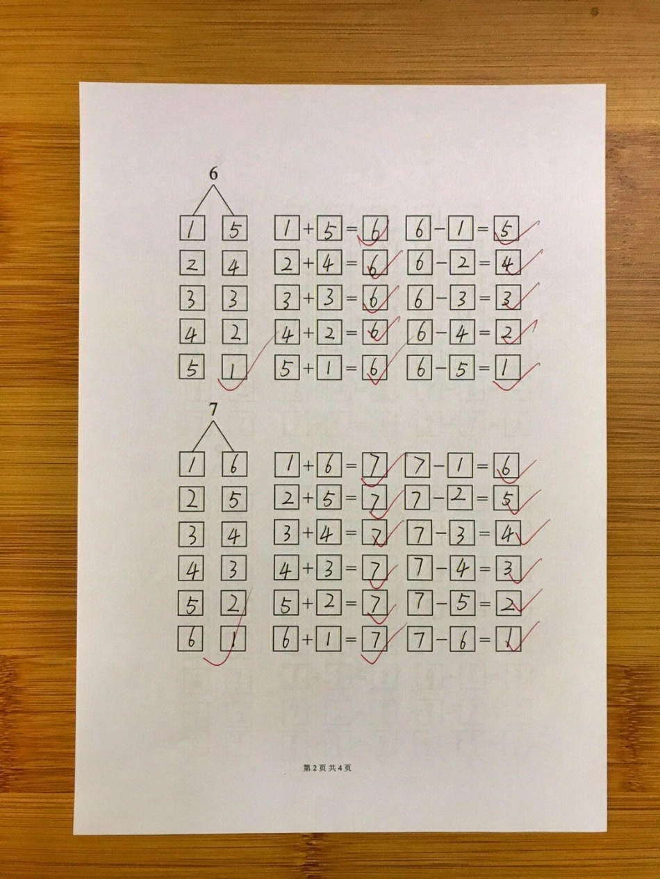 一年级10以内数的分解及平十法分解式练习  教育 知识点总结 小学数学解题技巧.pdf_第2页