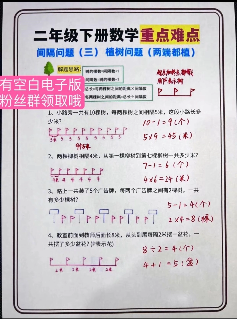 二年级数学下册 重点难点。二年级  寒假充电计划 2023寒假 二年级数学.pdf_第3页