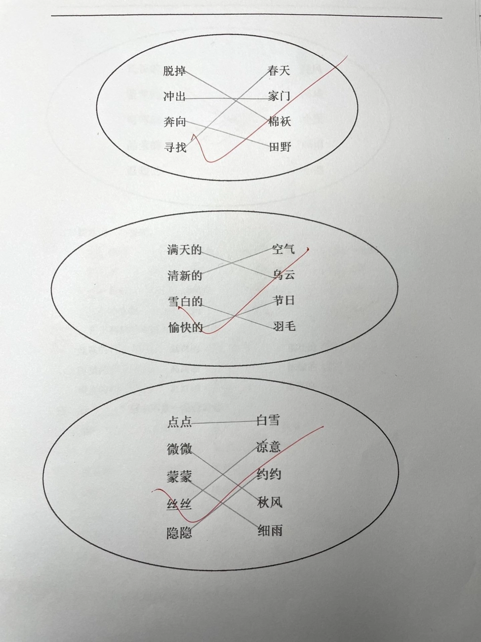 二年级下册语文期中期末总复习词语专项训练。二年级 知识分享 小学语文 原创 干货.pdf_第2页