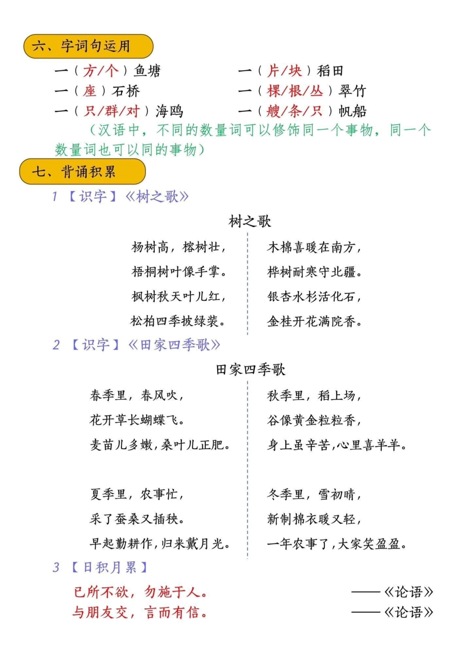 二年级语文上册第二单元重点知识总结‼。二年级上册语文 二年级 图文种草机 二年级语文上册二年级语文上册知识归纳.pdf_第3页