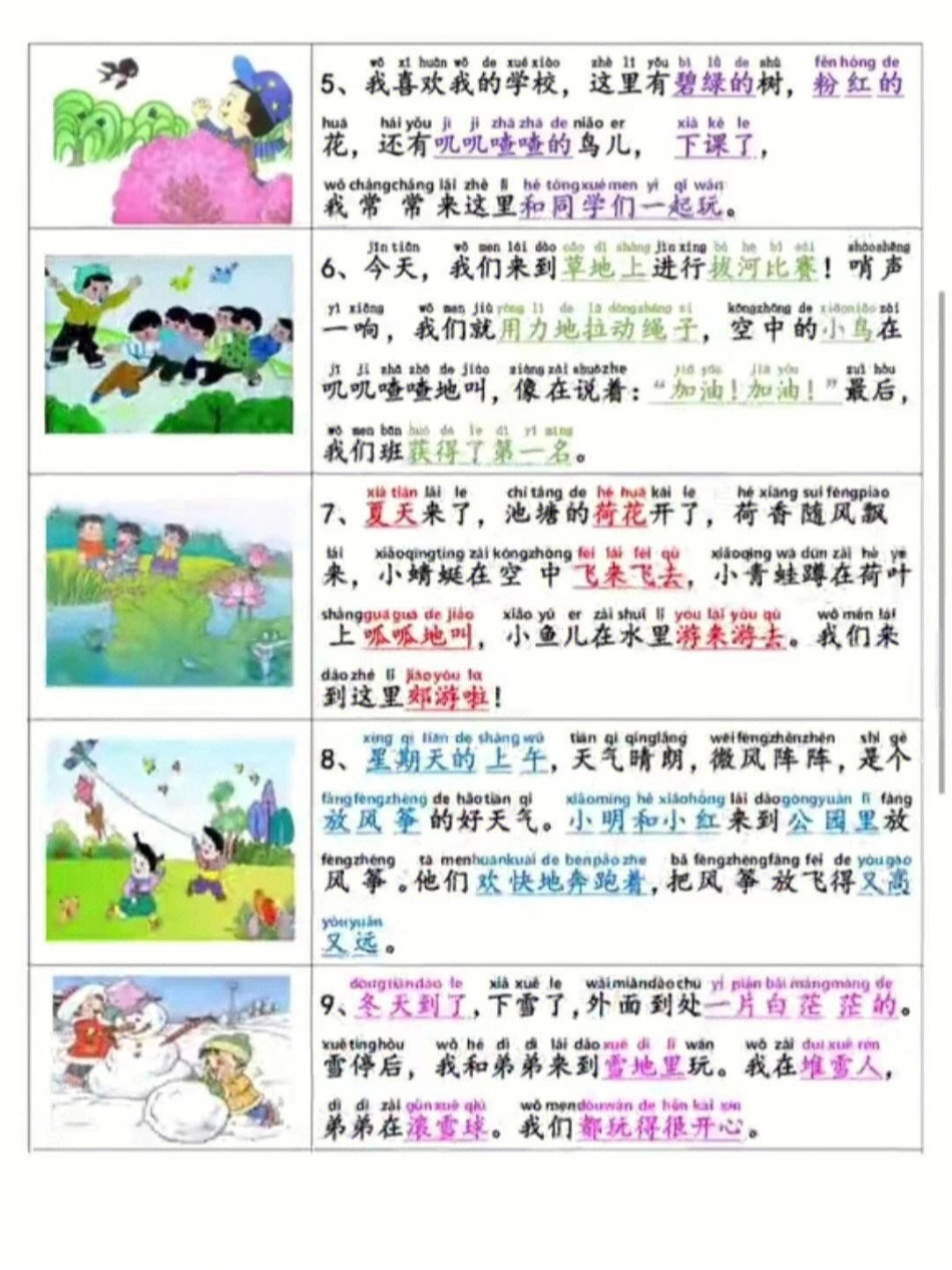 一年级看图写话范文 小学知识点归纳 学习 一年级语文.pdf_第2页