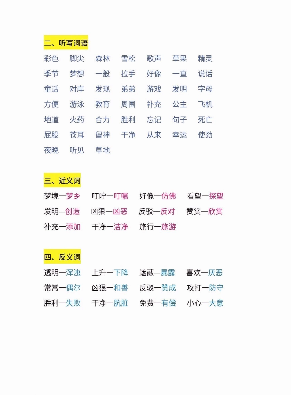 二年级语文下册第四单元知识点总结。二年级语文下册第四单元知识点总结第四单元知识点总结 二年级语文下册.pdf_第3页