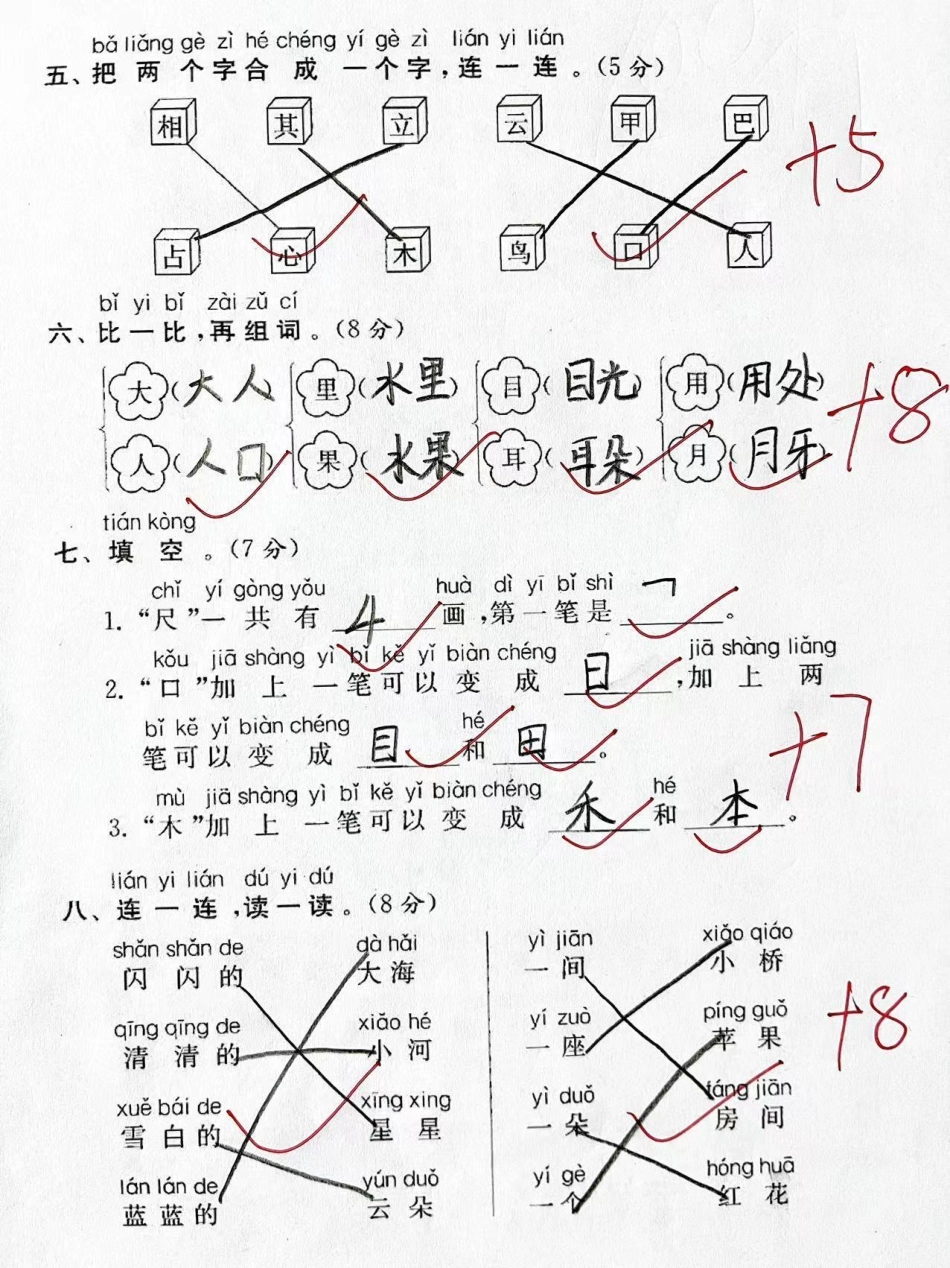 一年级上册语文期末测试卷一年级 学习资料分享 一年级语文 看图写话.pdf_第2页