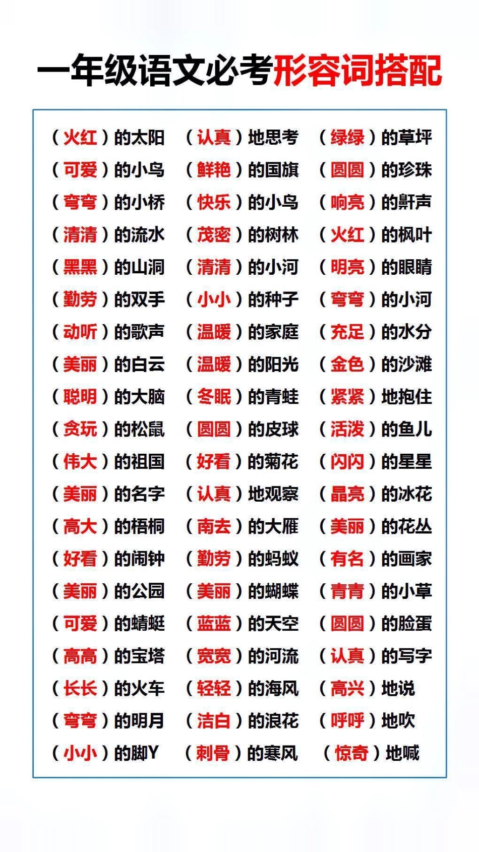 一年级知识积累替孩子保存起来吧知识分享 学习 小学一年级语文.pdf_第1页