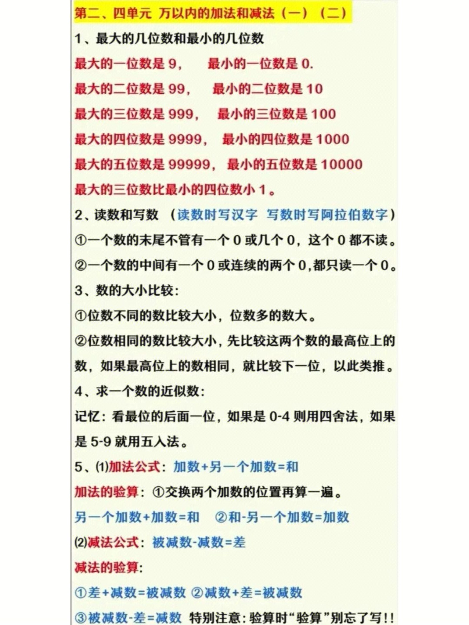 三年级上册数学1-8单元必背知识点归纳 小学知识点归纳 学习 知识点总结 三年级数学重点难点.pdf_第2页