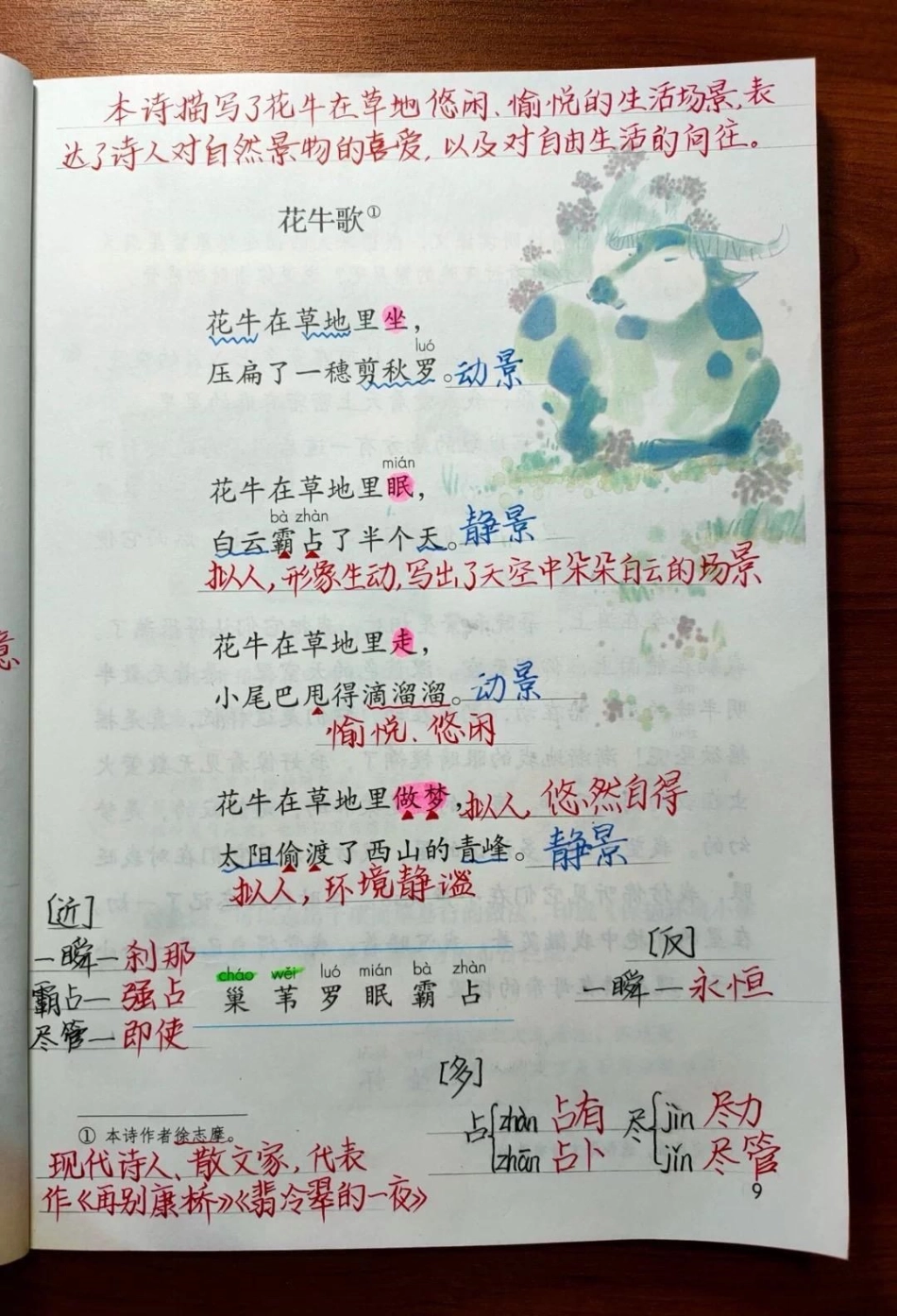 暑假预习四年级上册语文。小学语文 知识点总结 学习 暑假.pdf_第2页