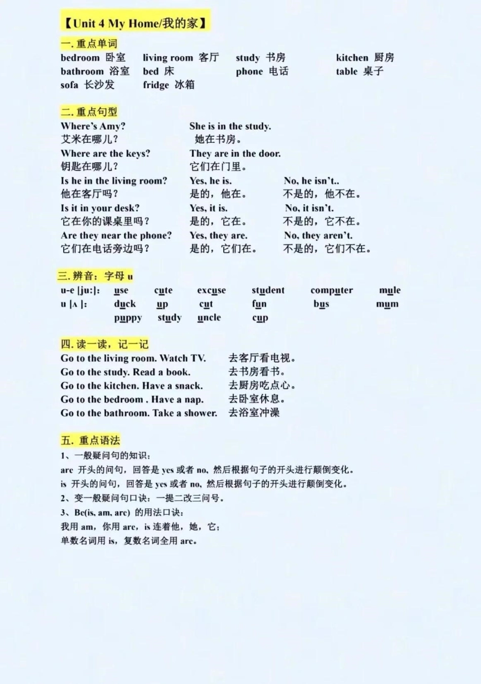 四年级上册英语知识点总结。四年级上册英语 四年级英语 英语.pdf_第3页