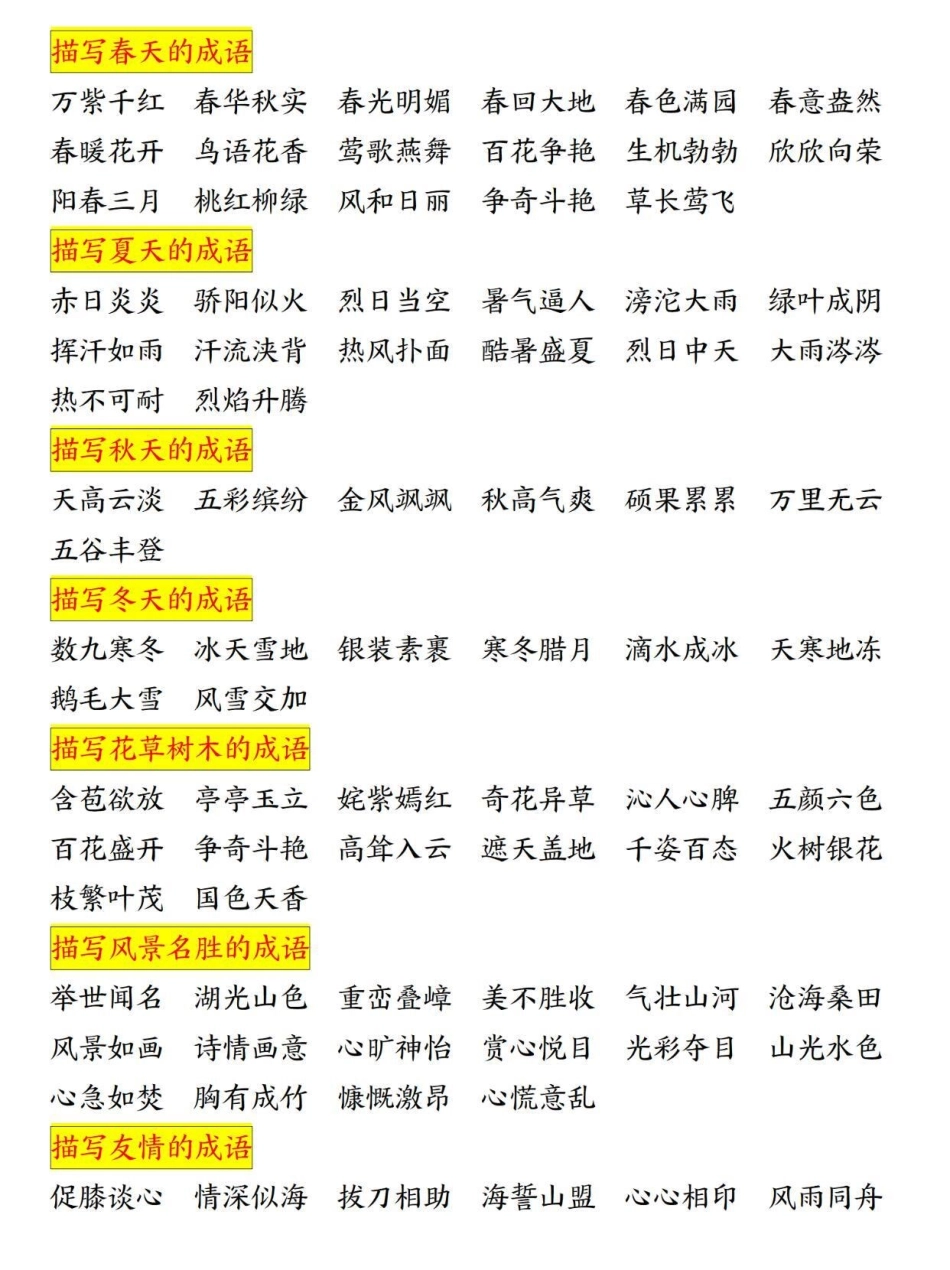 四年级上册语文期末总复习重点知识总结。四年级上册语文期末复习课内重点知识点梳理总结29页全四年级 四年级上册语文 期末复习 四年级语文 关注我持续更新小学知识.pdf_第3页