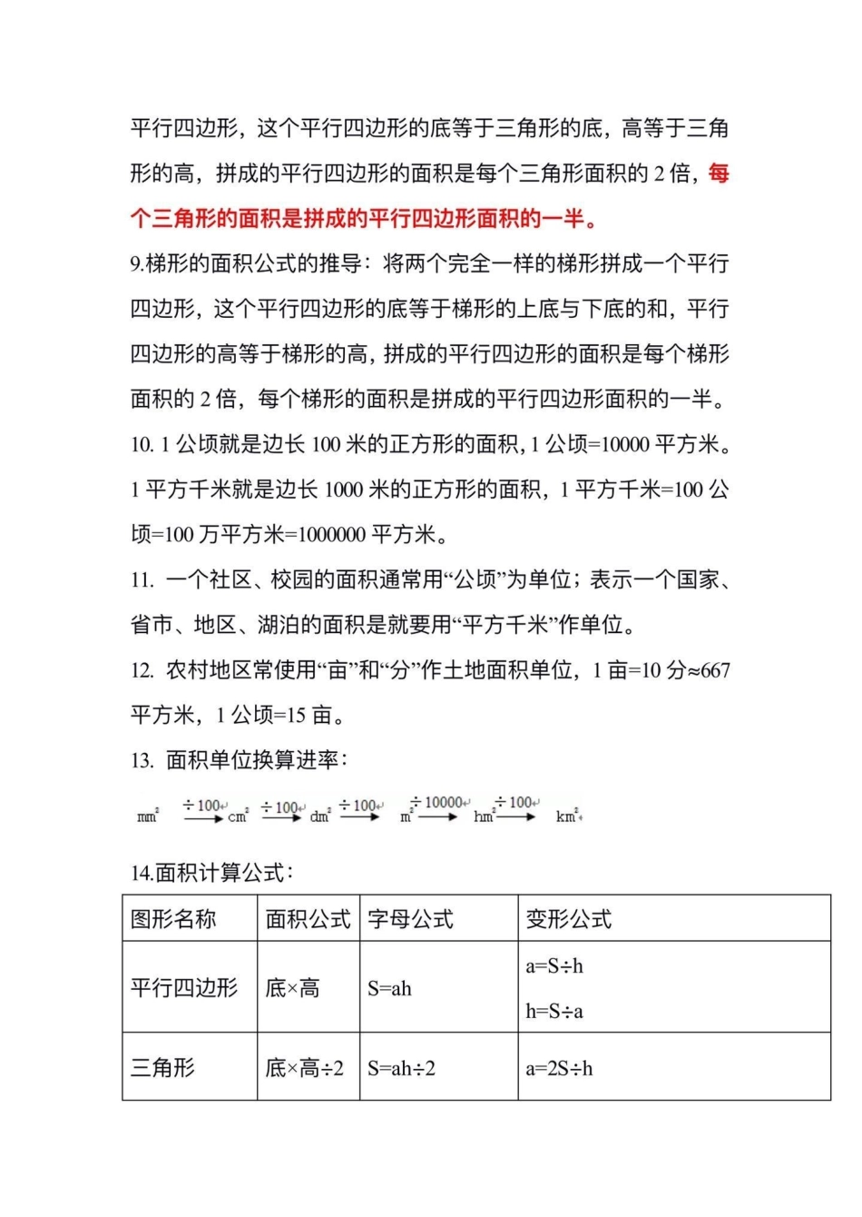 五年级上册苏教版数学重点知识点归纳。五年级上册苏教版数学重点知识点归纳暑假预习 四升五 五年级数学 苏教版数学 数学知识点.pdf_第3页