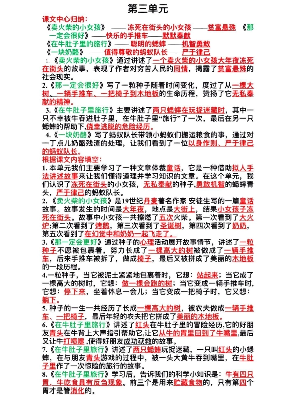 三年级语文上册重点知识点汇总。 知识点总结 小学语文必考知识点盘点 期中复习  三年级语文  热点宝 创作者中心.pdf_第3页