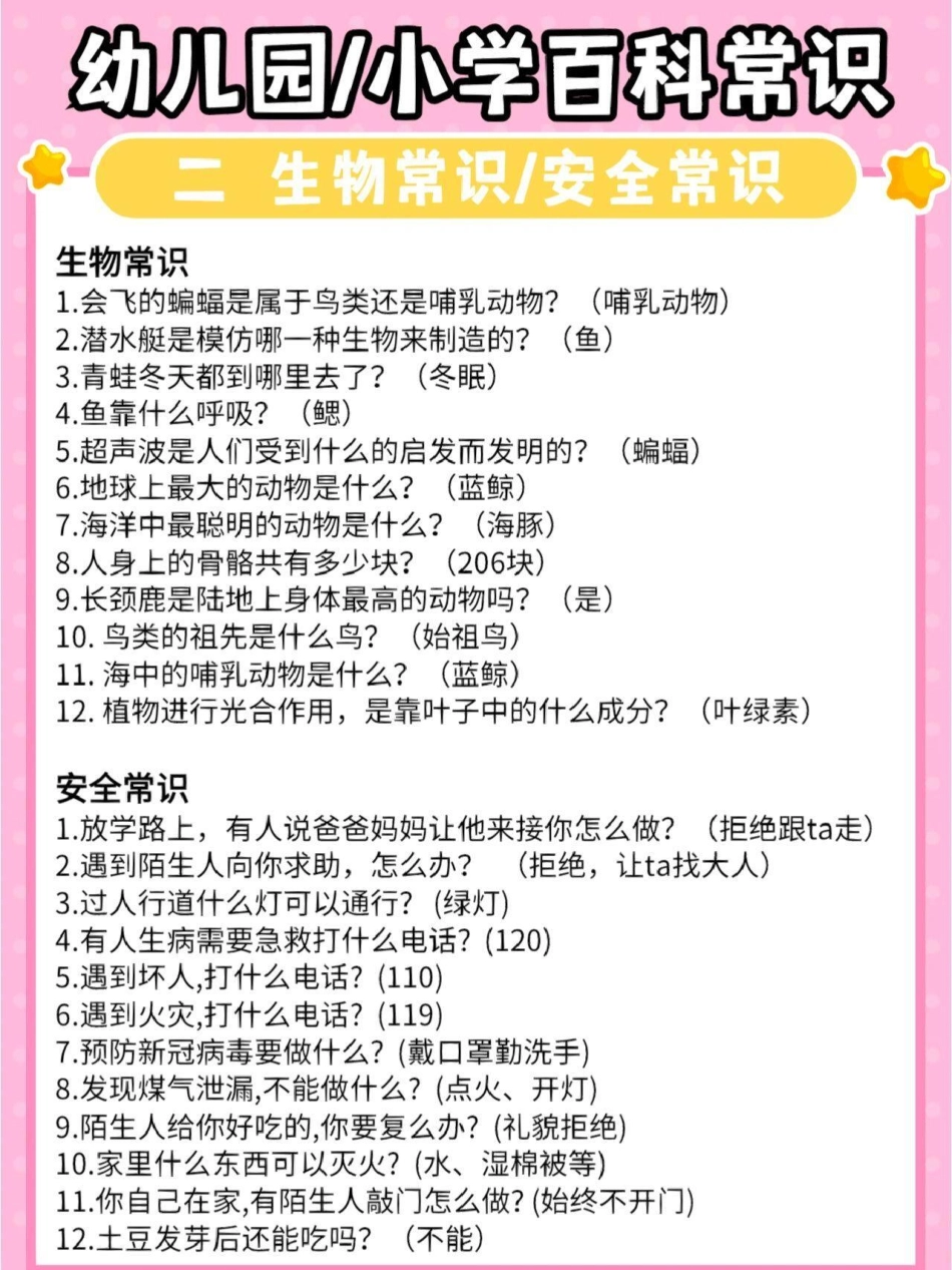 幼儿园小学必备百科常识 教育 亲子教育 育儿知识 幼儿教育.pdf_第2页