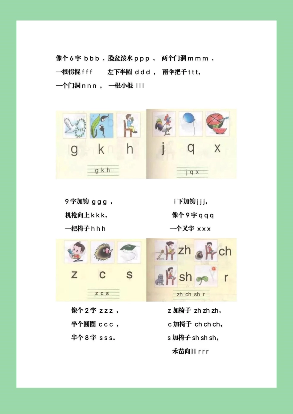 幼小衔接 汉语拼音 家长为孩子保存，全是重点.pdf_第2页