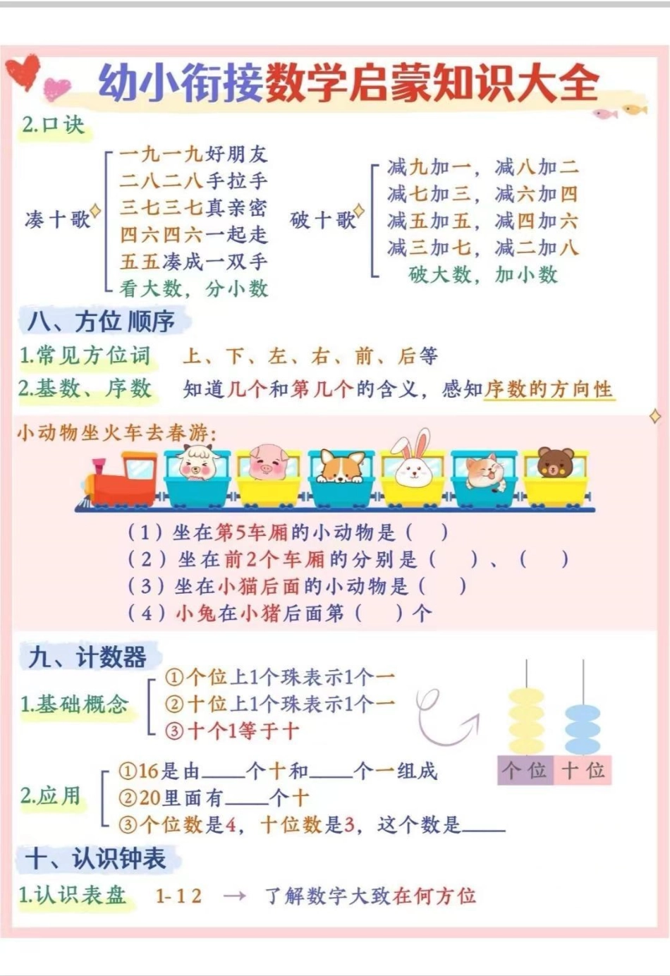 幼小衔接数学知识大全幼小衔接 数学  幼小衔接数学 幼升小.pdf_第3页