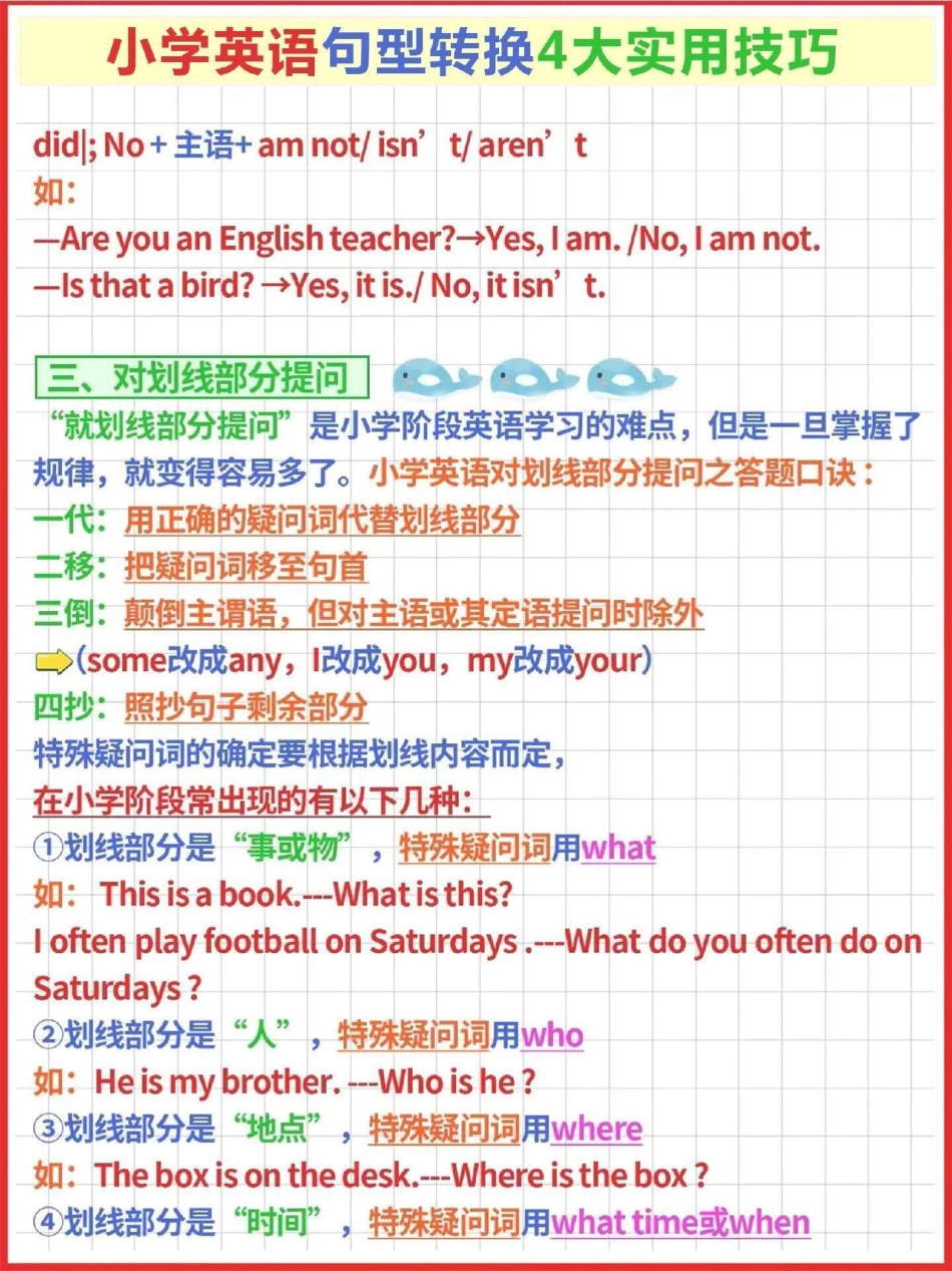 英语句型转换四大技巧小学英语.pdf_第2页