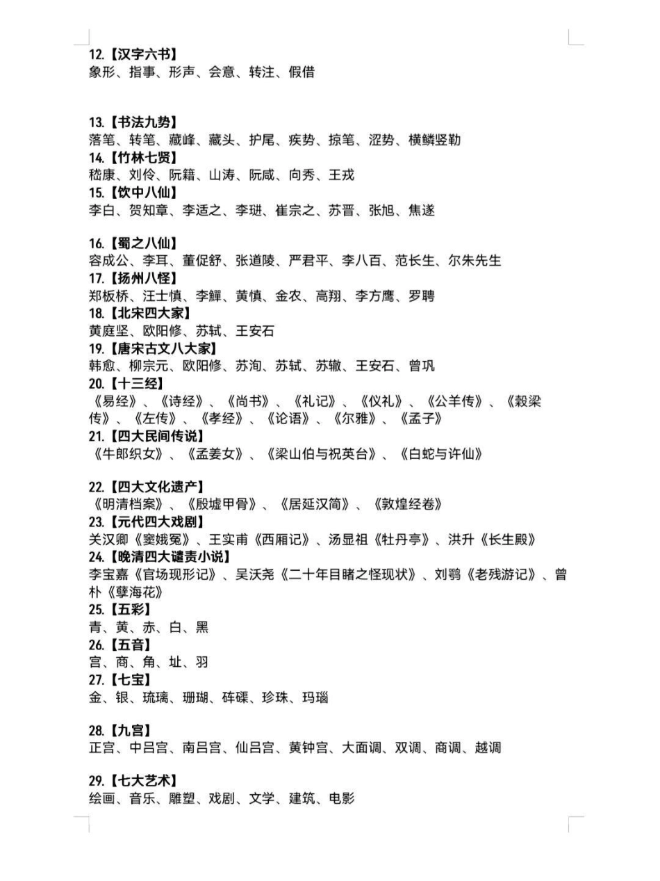 这些都是语文书里没有，但是经常会考到的文学常识知识点总结 必考考点 小学语文.pdf_第2页