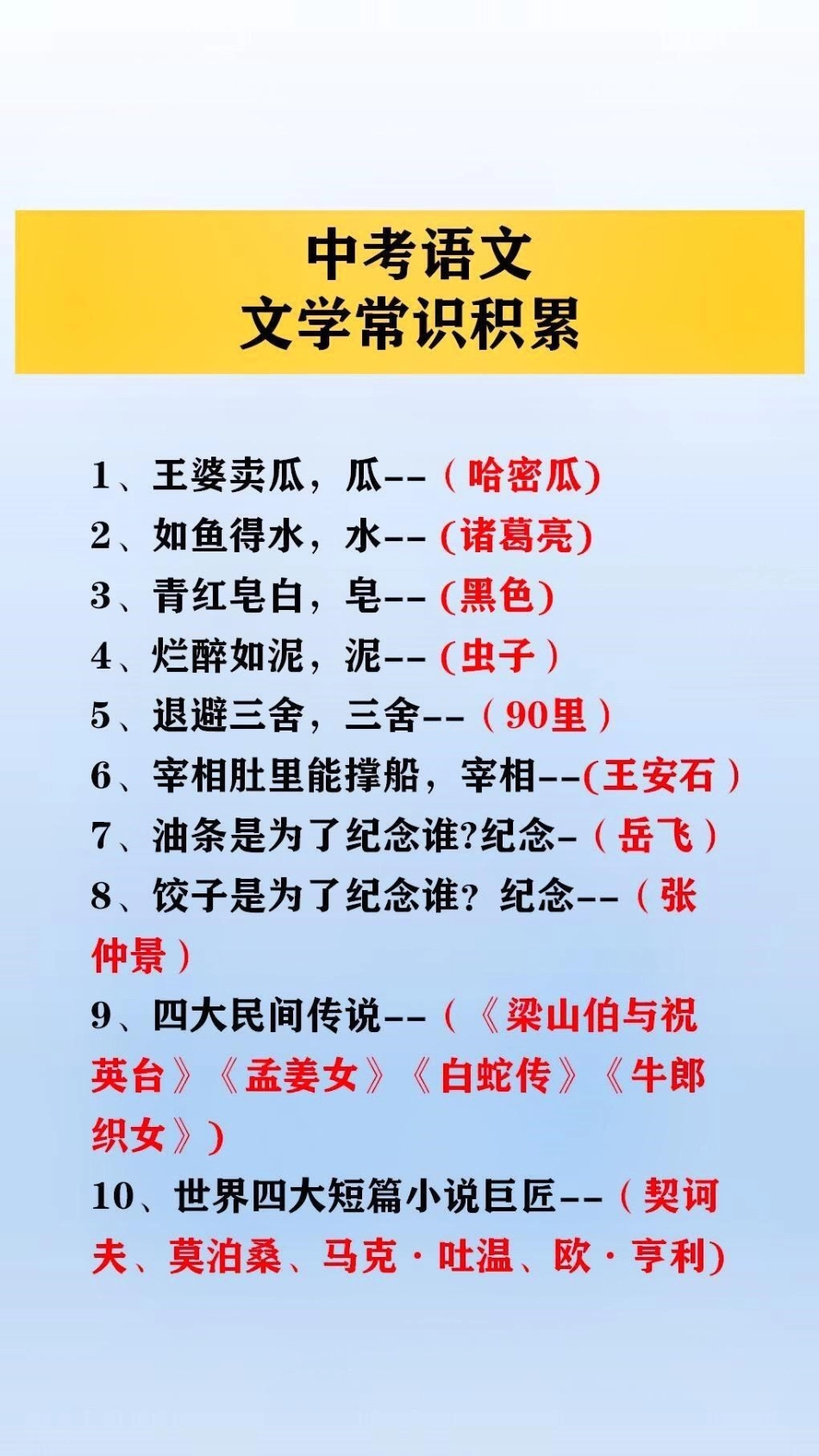 中考语文文学常识积累文学常识 618好物节.pdf_第1页