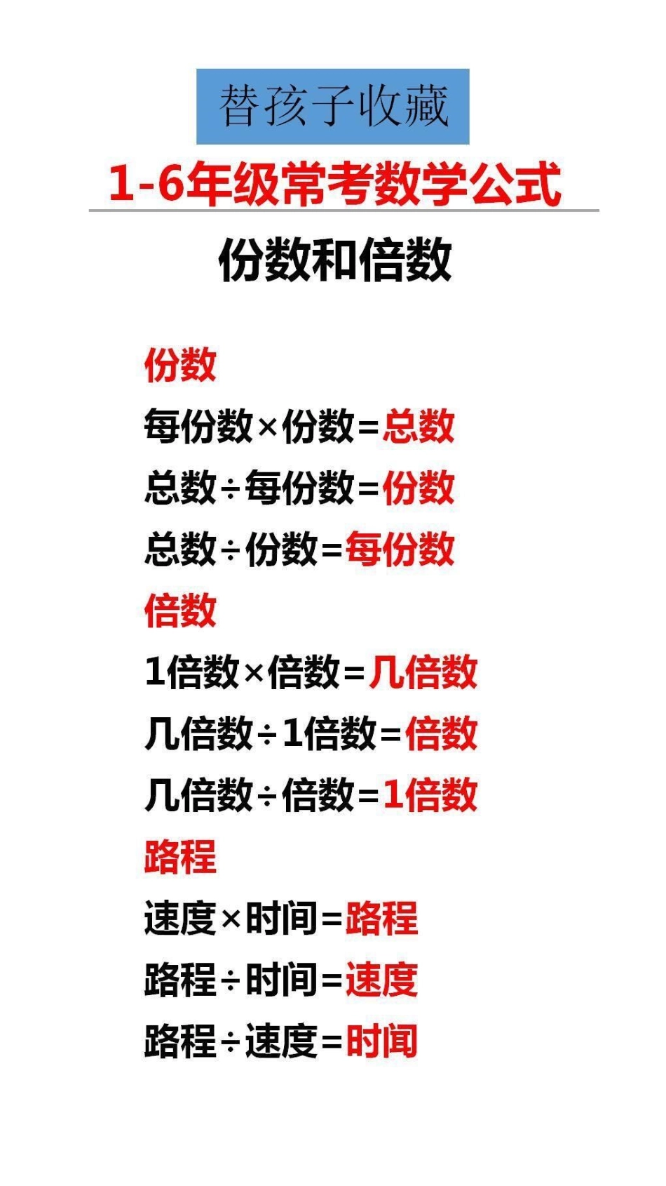 常考数学公式替孩子保存起来吧数学公式 学习.pdf_第3页