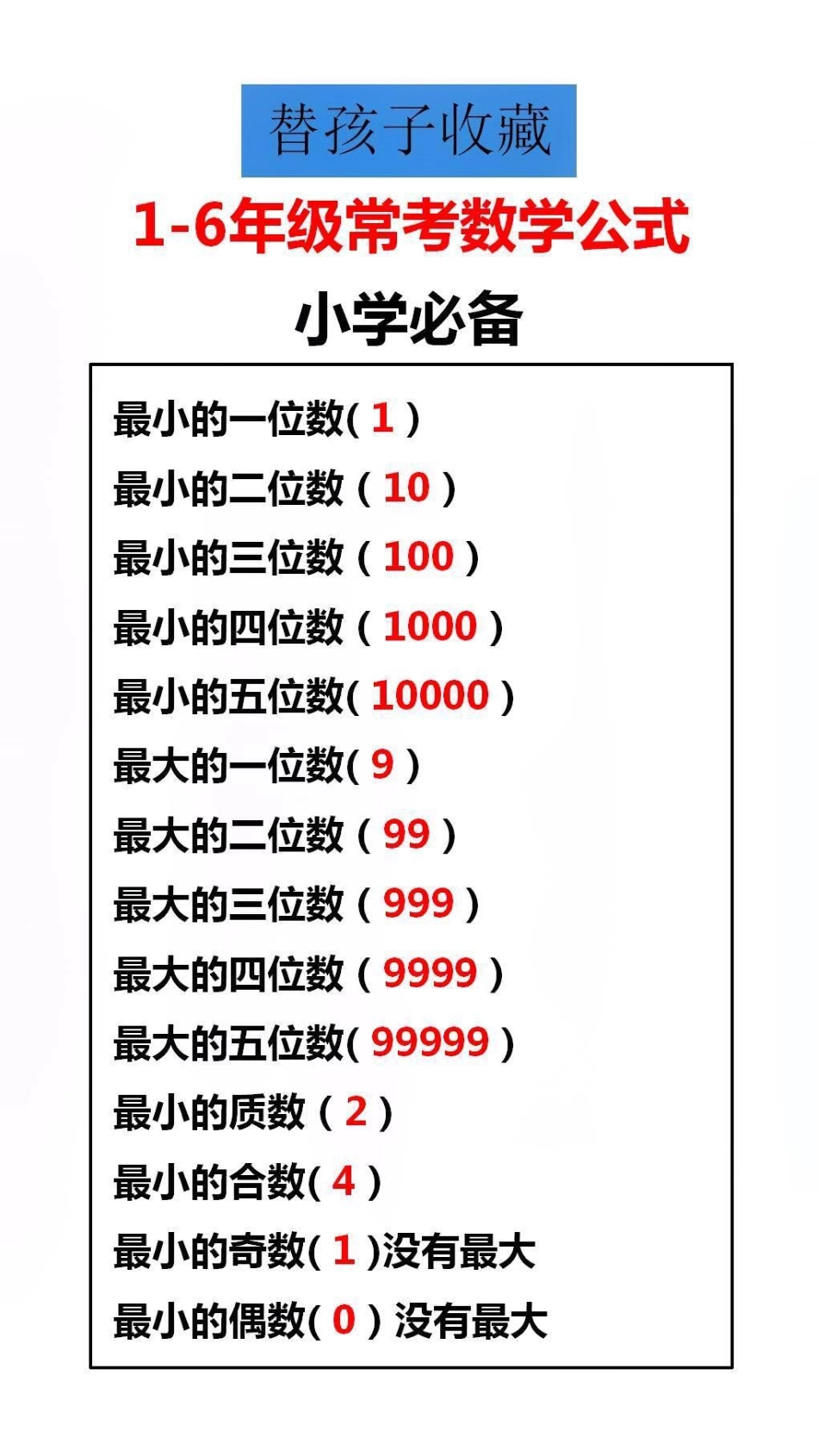 常考数学公式学习 数学 知识分享.pdf_第2页