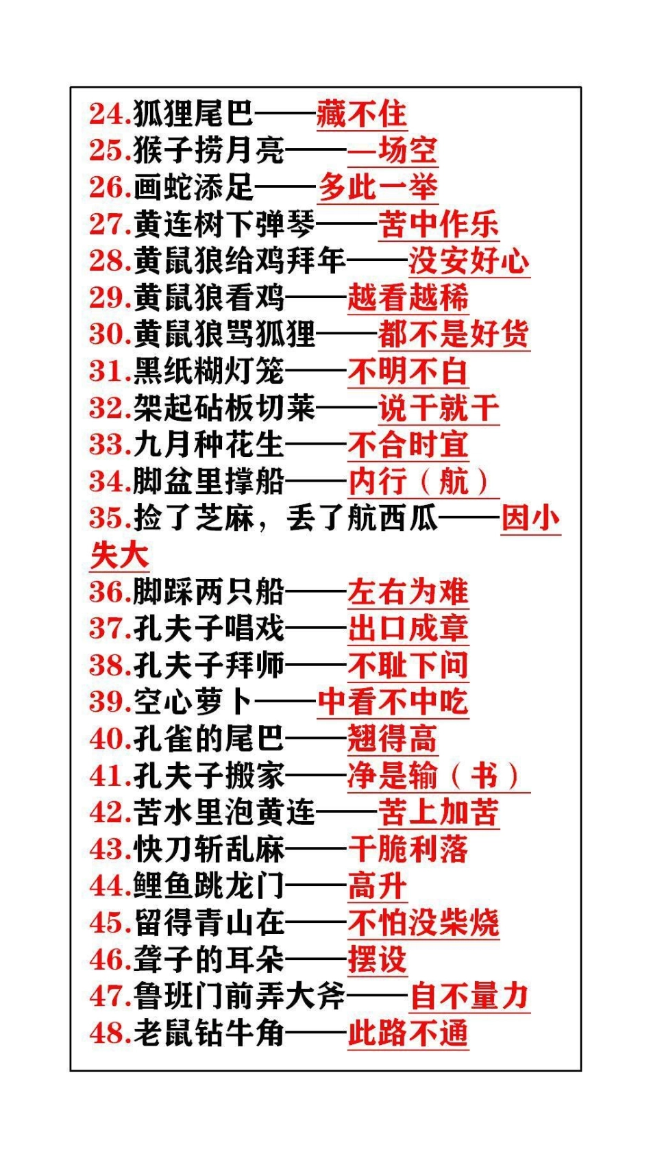 常用歇后语替孩子保存起来吧学习 歇后语.pdf_第2页