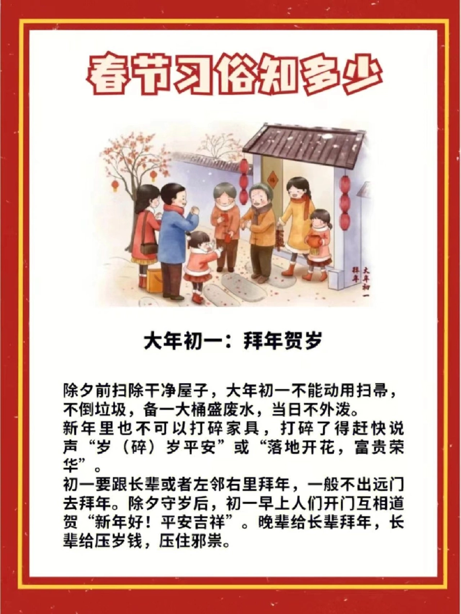 春节习俗知多少？不知道的就收藏保存下来吧 春节 过年 传统习俗不能忘 传统习俗.pdf_第2页