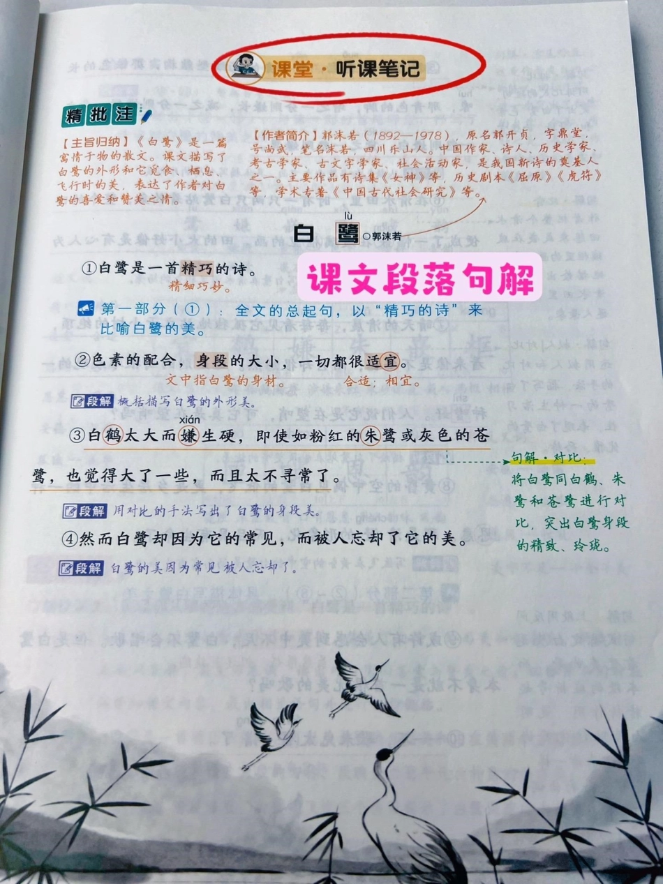 给孩子准备这个黄冈随堂笔记。和课本同步，课本原文~丰富笔记~课前预习单小学语文 教辅推荐 课堂笔记.pdf_第3页