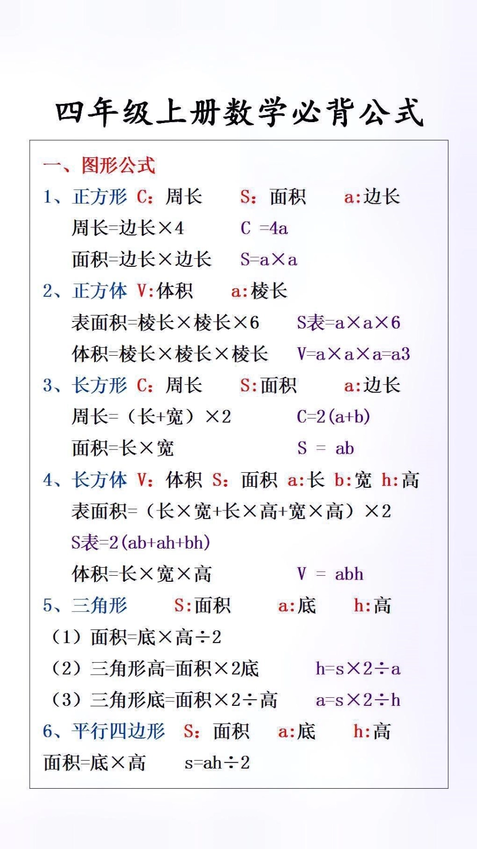 数学必背公式必考考点 小学数学.pdf_第1页