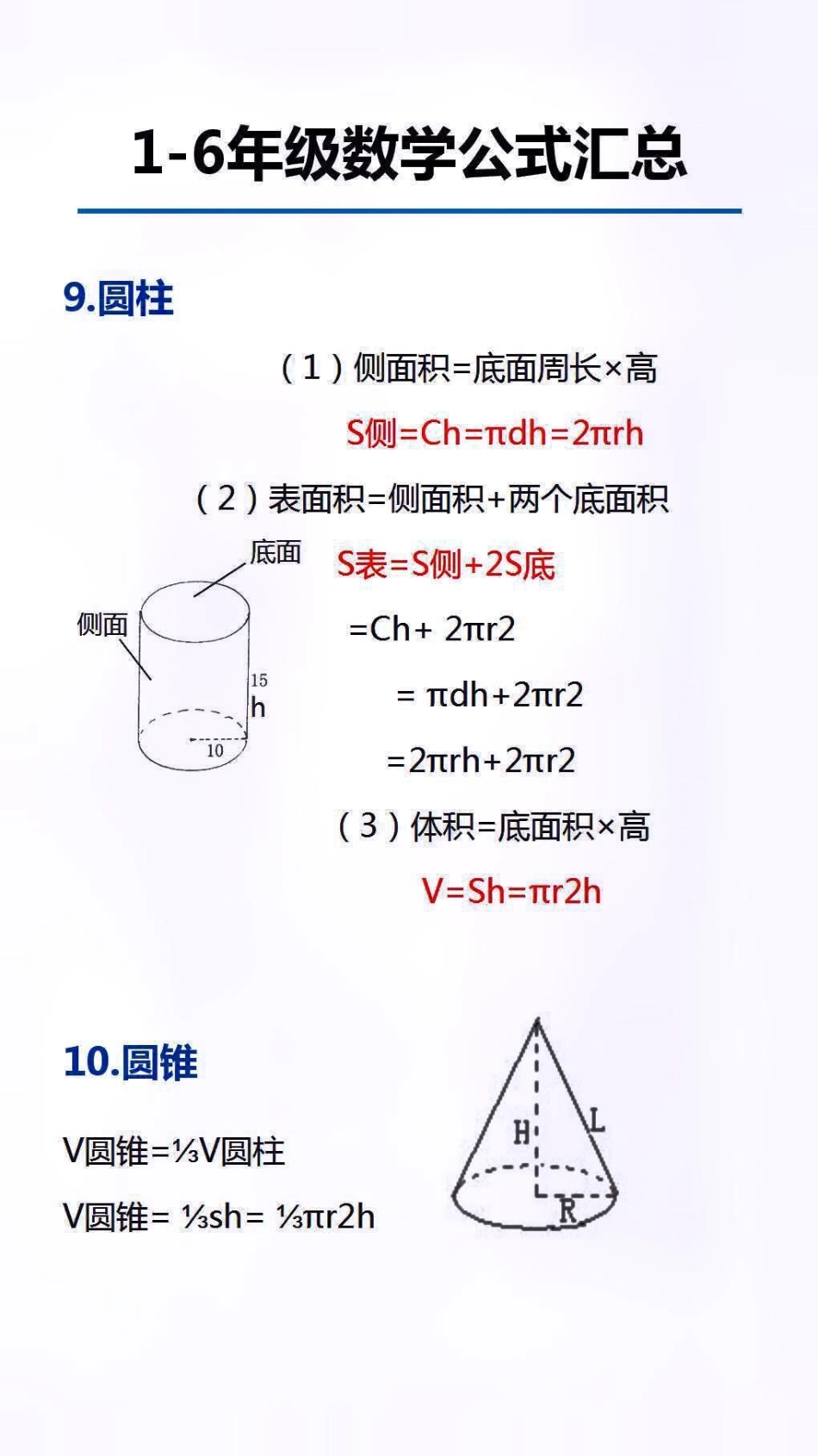 数学公式汇总替孩子保存起来吧数学 学习.pdf_第3页