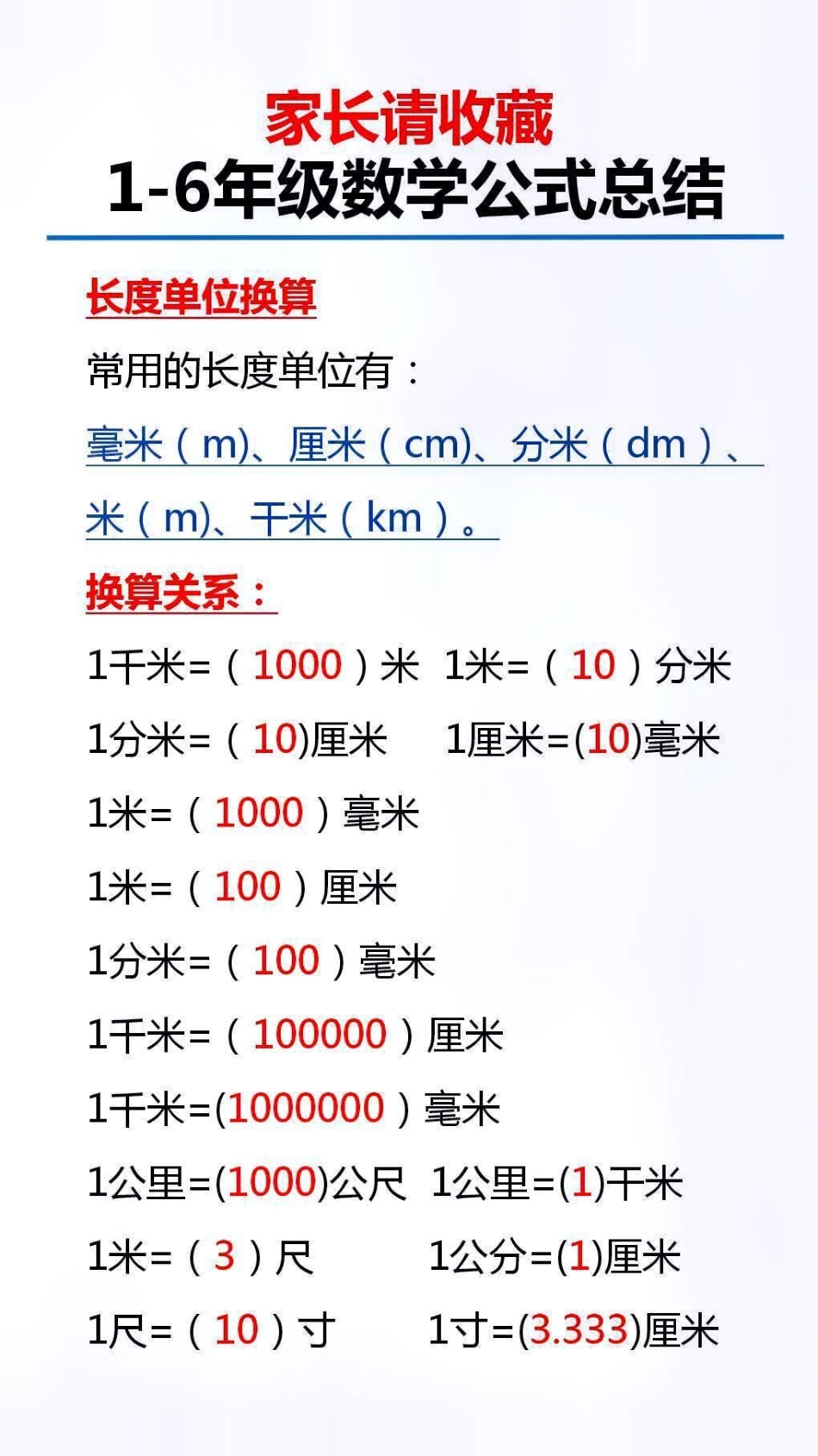 数学公式总结替孩子保存起来吧数学 学习 知识分享.pdf_第3页