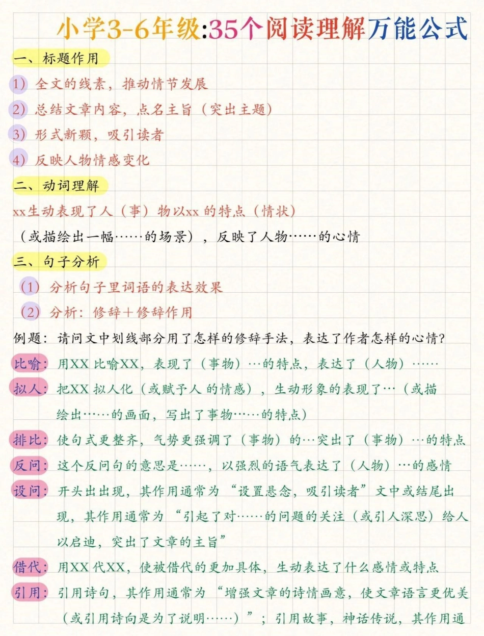 小学3-5年级35个阅读万能公式小学语文.pdf_第1页