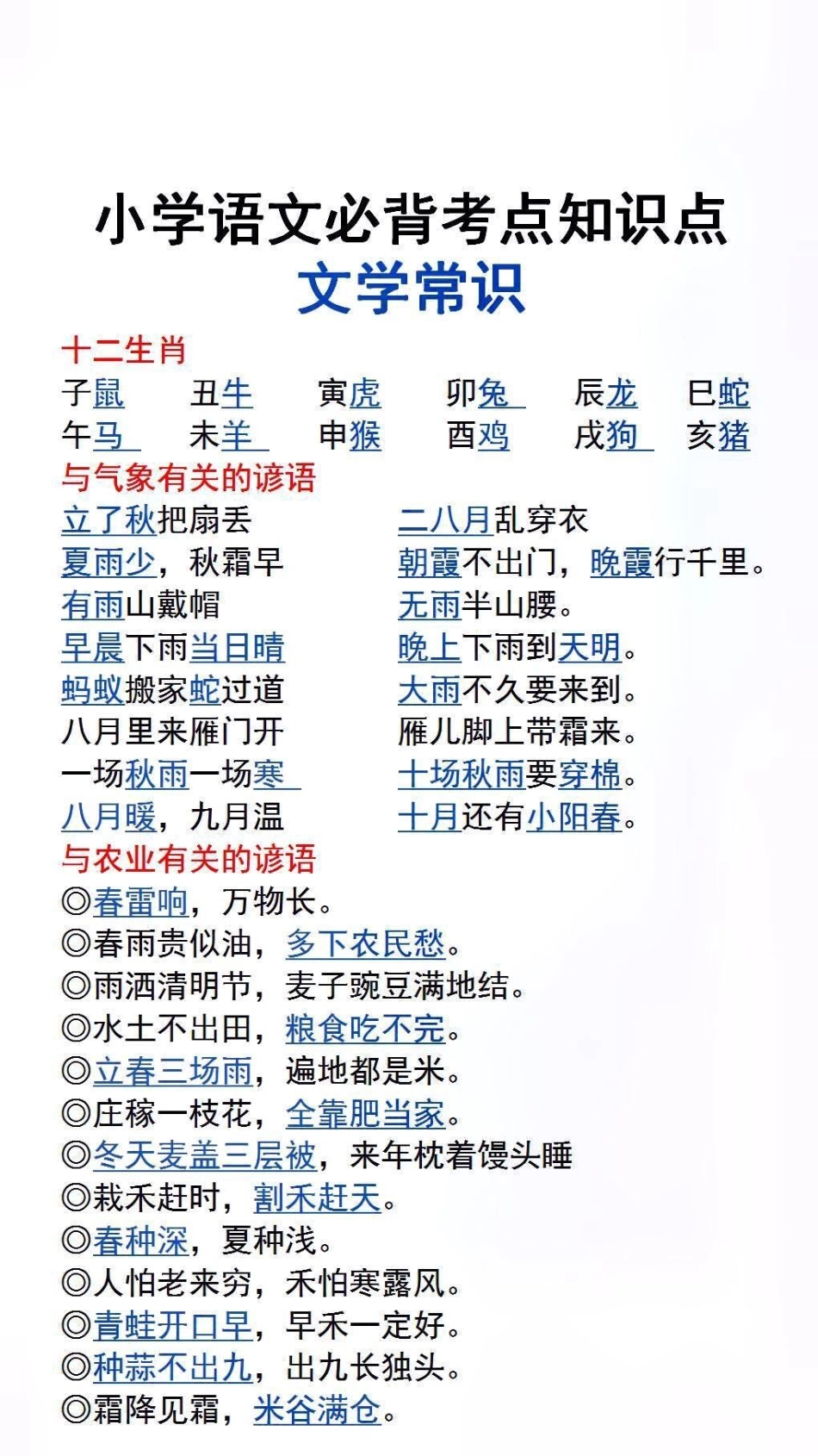 小学必考知识点文学常识必考考点 小学语文 文学常识.pdf_第3页