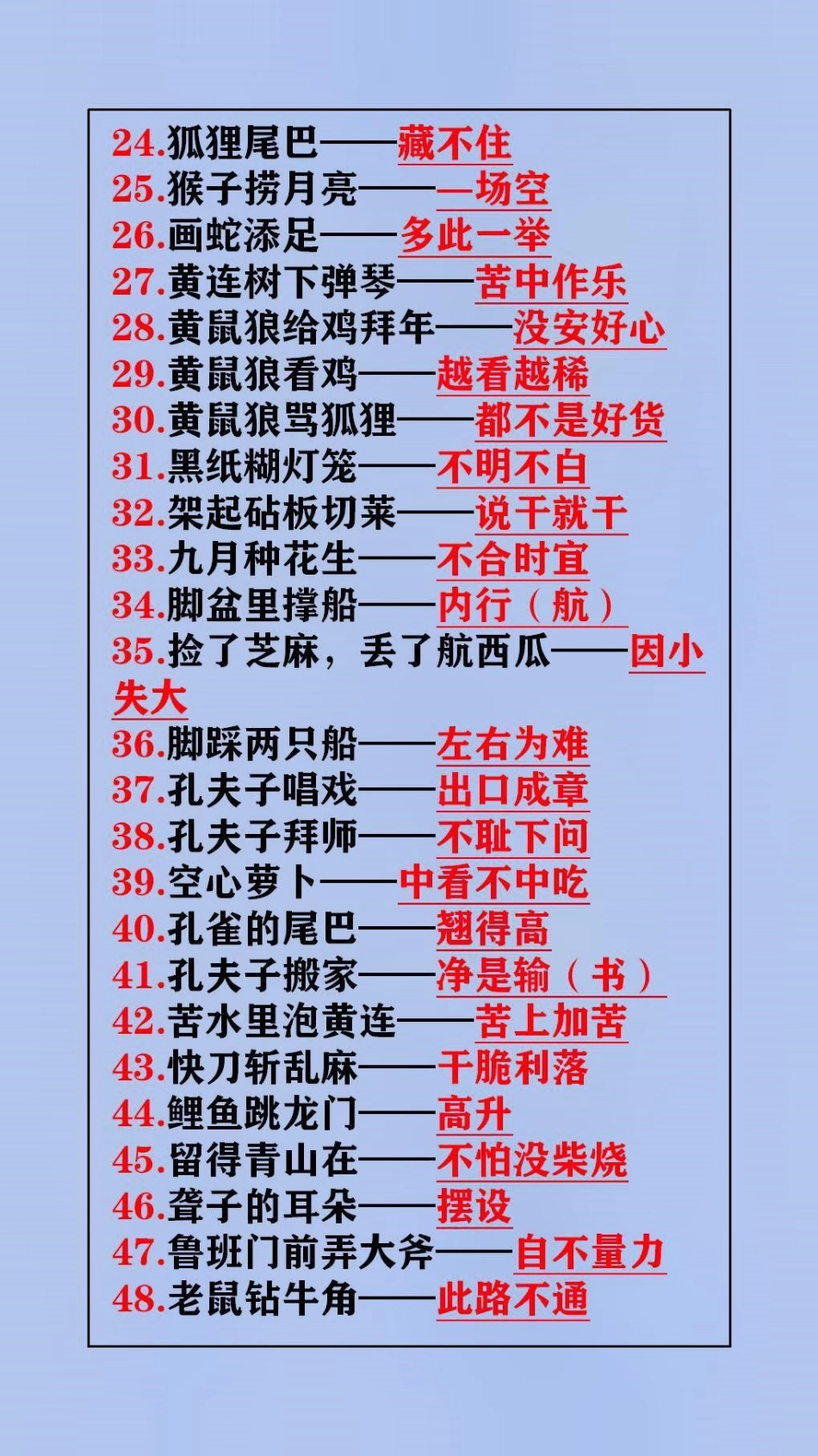 小学生常用歇后语，替孩子保存起来吧学习.pdf_第2页