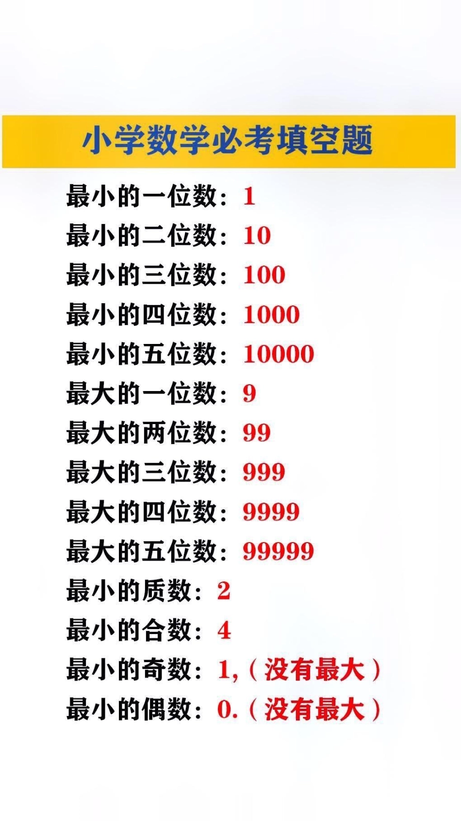 小学数学必考填空题小学数学 必考考点.pdf_第1页