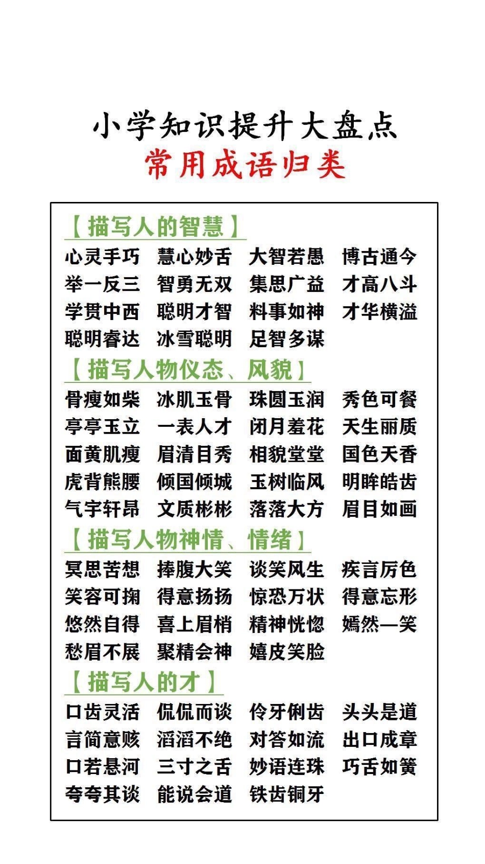 小学知识大盘点，词语积累成语.pdf_第3页