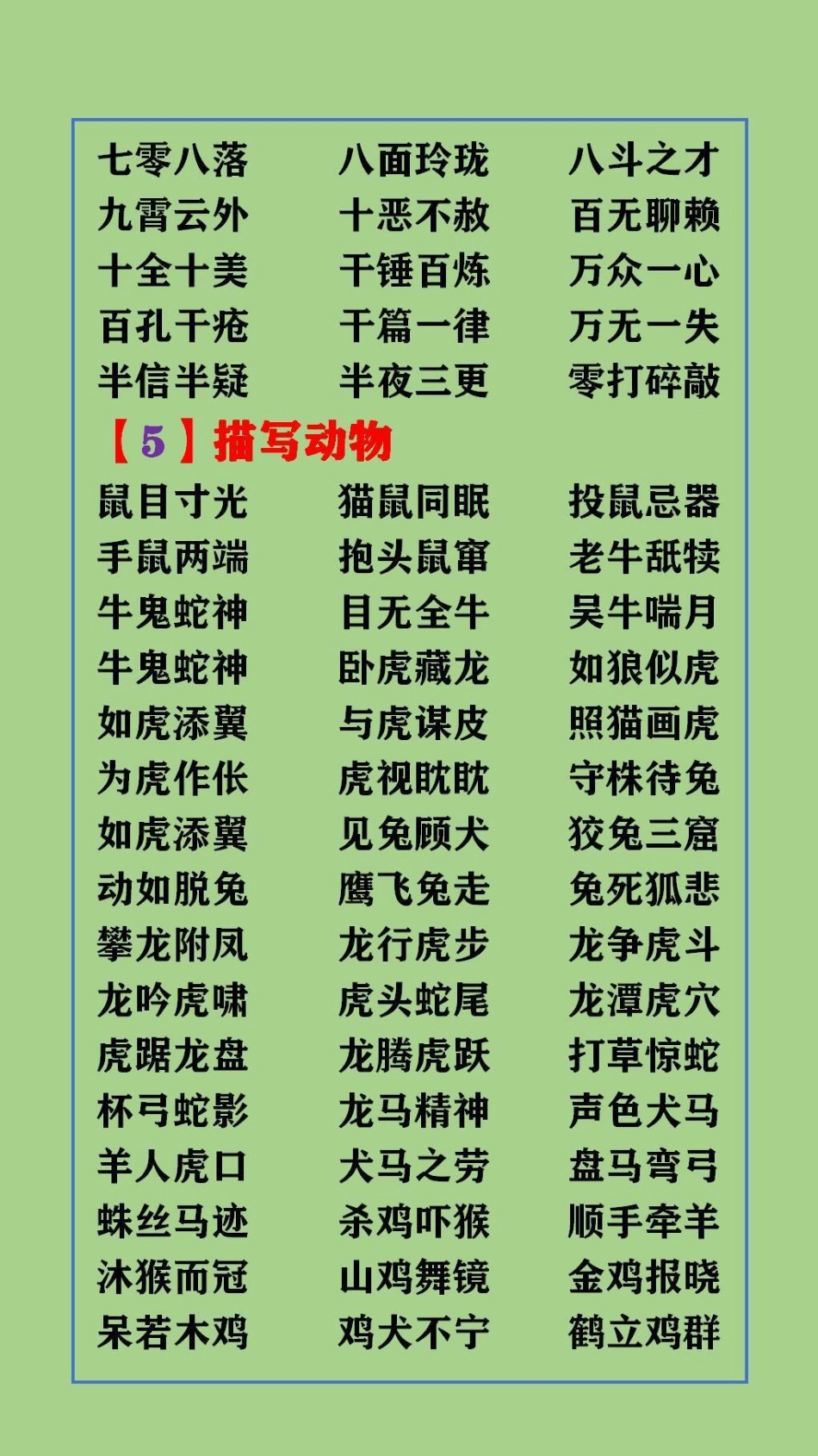 写作常用的成语大全，替孩子保存起来吧成语大全.pdf_第3页