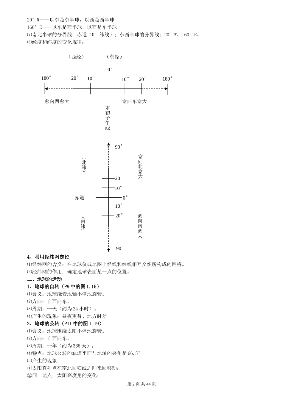 （超详）初中地理知识点归纳汇总.doc_第2页