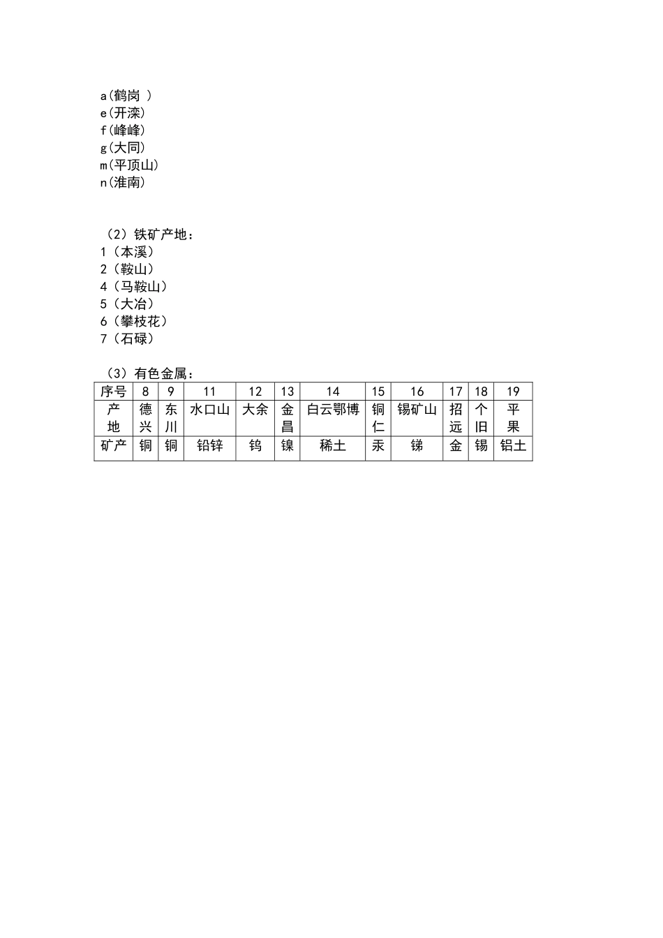 【八年级上册地理】3.1 自然资源概况 练习题（解析版）.doc_第3页