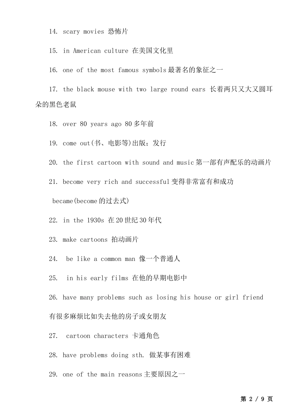 【人教】八上英语Unit 5 学习重点 .docx_第2页