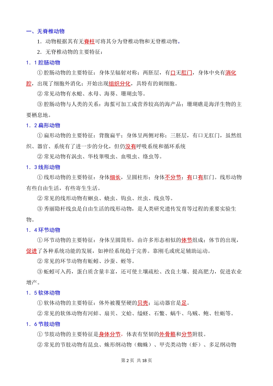 【苏教】八上生物知识点总结.docx_第2页