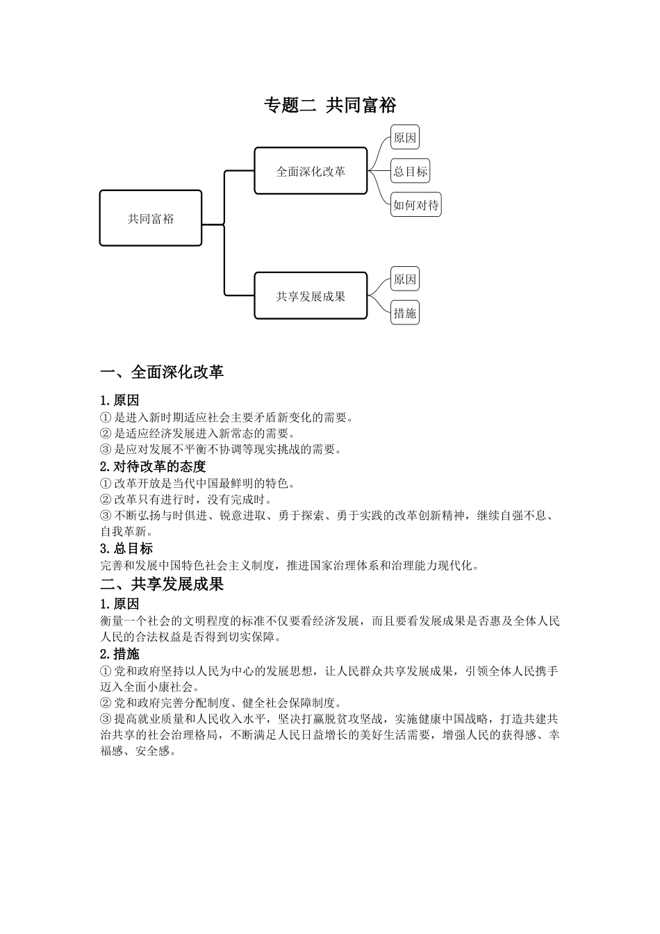 01.道德与法治九年级上册第一单元知识结构体系及核心背诵考点.docx_第3页