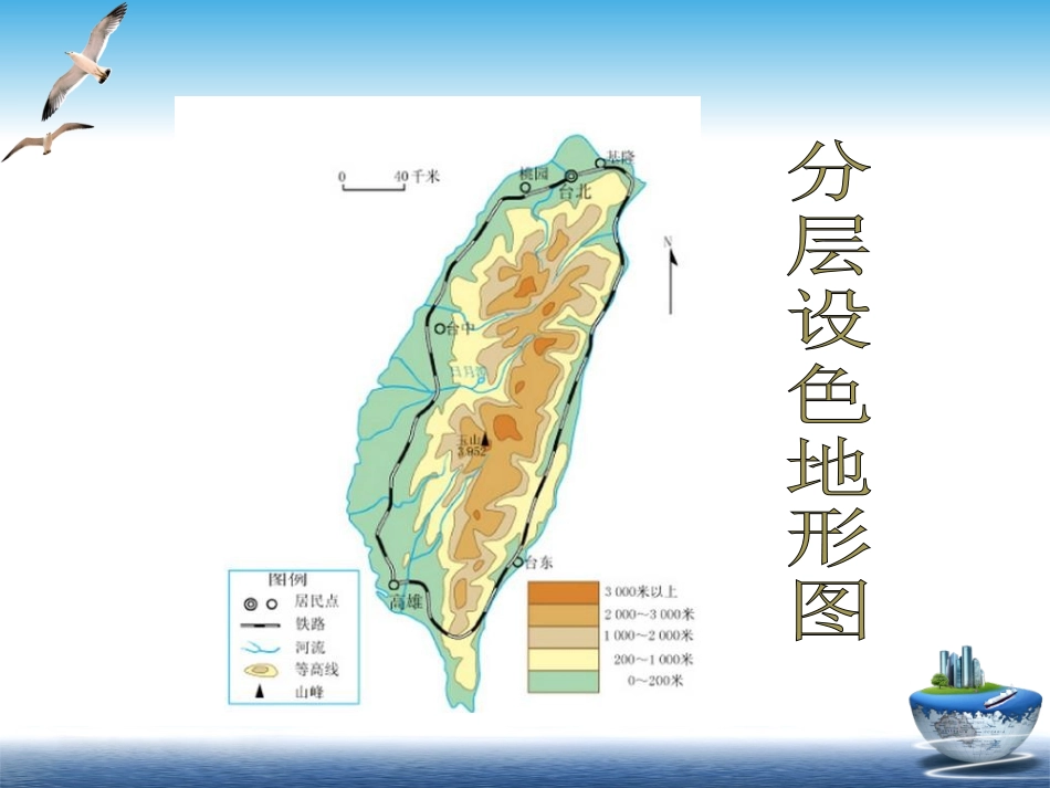 七年级上 地理 商务星球版 第二章 地图《地形图的判读》活动探究课件.ppt_第3页