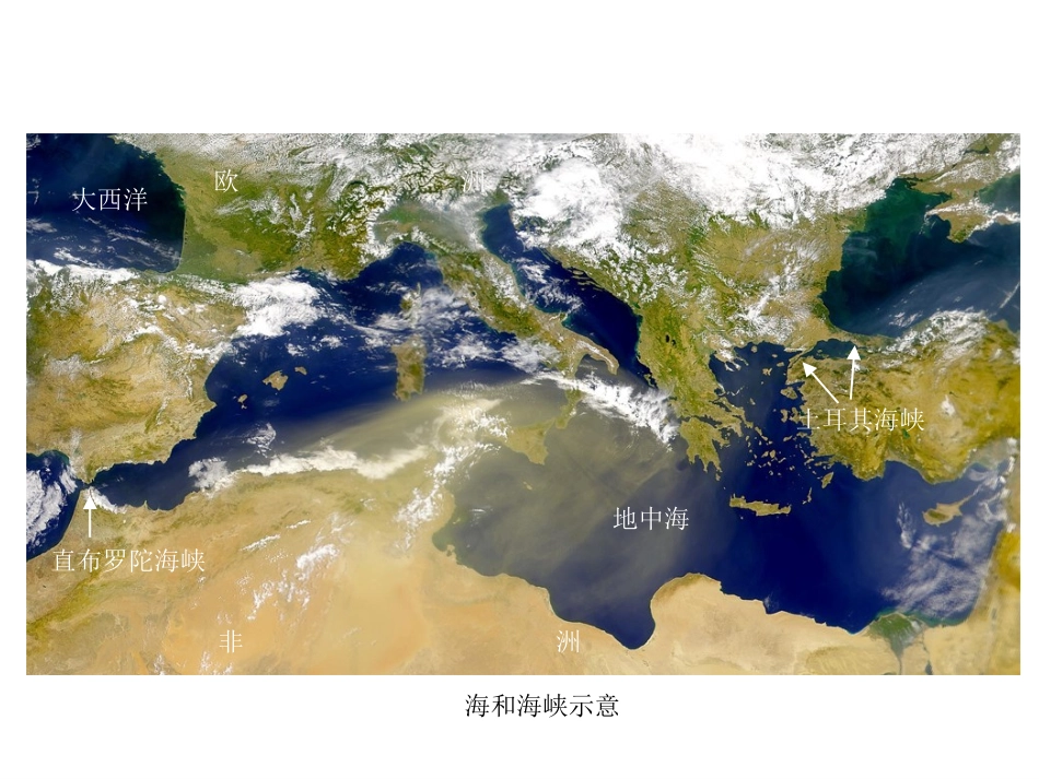 七年级上 地理 商务星球版 第三章 海洋与陆地《海陆分布》参考课件3.ppt_第3页